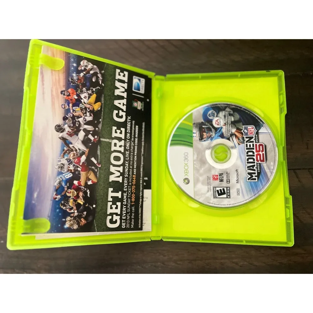 EA Sports Madden NFL 25 Xbox 360 Football Game Barry Sanders Anniversary Edition